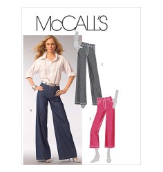 5592 FLARE CONTOUR PANTS JEANS LENGTHS PATTERN 6-14